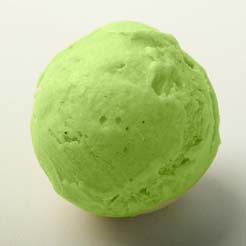 Glace chartreuse